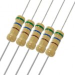 مقاومت 220 اهم 0.5w