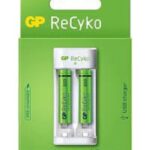 باتری نیم قلمی قابل شارژ جی پی مدل ReCyko ظرفیت 800 میلی آمپر ساعت بسته 2 عددی