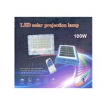 پروژکتور شارژی خورشیدی 100 وات مدل E025 - تصویر 2