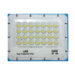 پروژکتور شارژی خورشیدی 100 وات مدل E025