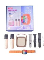 پک ساعت هوشمند سری ULTRA همراه با اسپیکر و میکروفن مدل WF-18 - Image 9