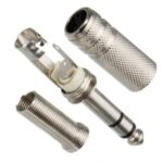فیش میکروفن استریو فلزی 6.5mm - Image 2