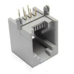 سوکت خط تلفن رو بردی 6 پایه رایت RJ11 6P6C