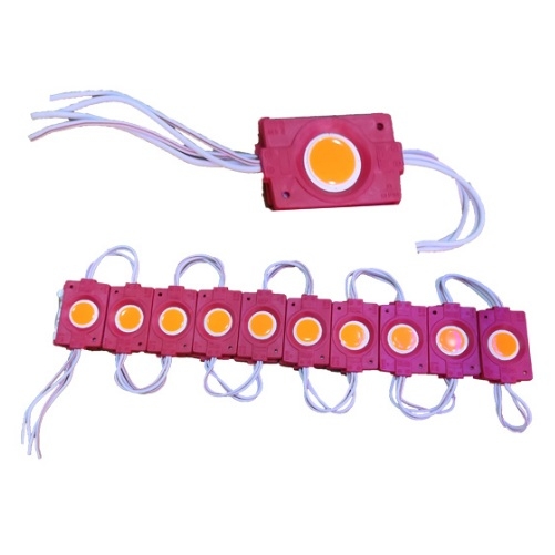 418488414848 LED COB بلوکی 12V قرمز 2.4W - تصویر 1