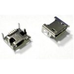 میکرو USB مادگی پایه دار کد3