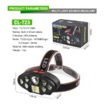 چراغ پیشانی 8 لامپه مدل CL-T23 - Image 4