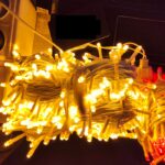 ریسه 50 متری 480Led سیم سفید - رنگ زرد - Image 2