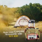 پاوربانک چندکاره توبیز مدل BTY-100 با اینورتر 500W و چراغ کمپینگ - Image 7