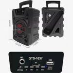 اسپیکر بلوتوثی قابل حمل GTS-1637 - Image 3