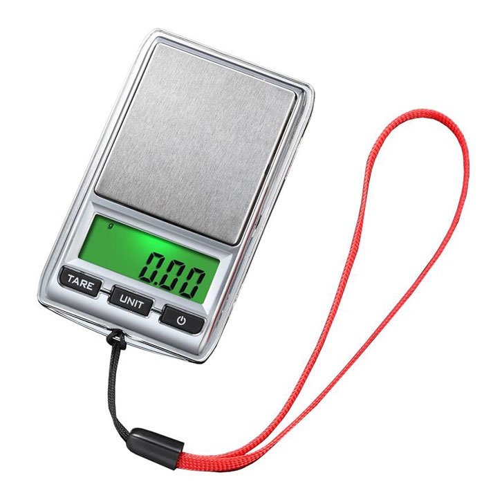 مینی دیجیتال ترازو جیبی دیجیتال KL-22 ظرفیت 500 گرم دقت 0.01 گرم - Image 1