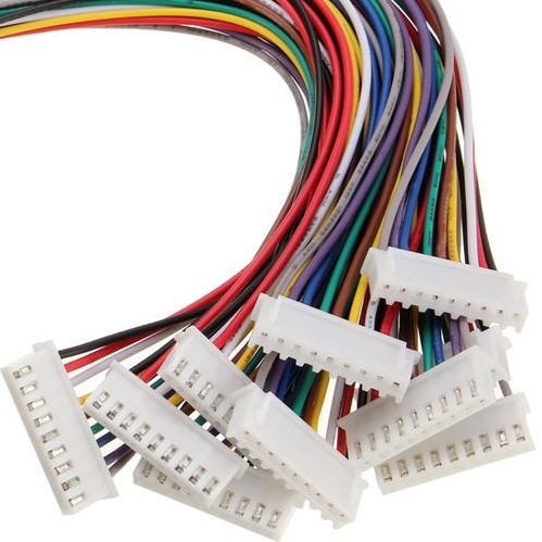 2 کانکتور XH-10PIN مادگی سیم دار پین مربعی - Image 1