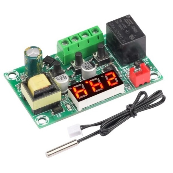 6 ماژول کنترل دما مدل XH-W1209 - با ولتاژ ورودی 110-220 ولت AC - Image 1